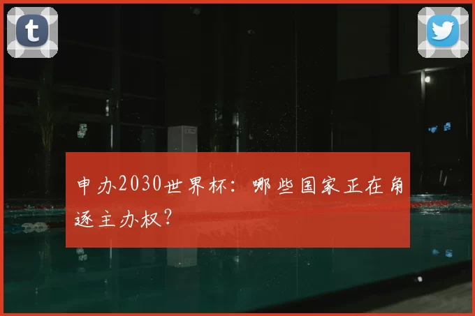 申办2030世界杯:哪些国家正在角逐主办权?